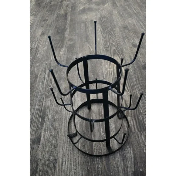 3-Tier 15 Mug Cup Tree Metal Rack Holder Display Stand  Vintage Style - Picture 6 of 6